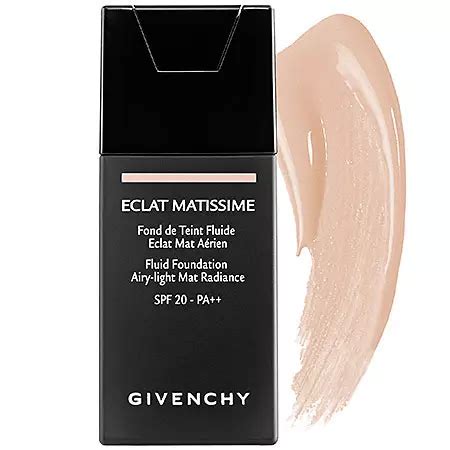 givenchy eclat matissime fluid foundation mat amber 3|Givenchy .